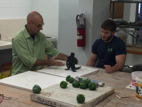 Krise Hall basement houses new ceramics studio