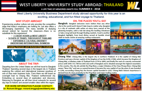 WLU offers exciting study abroad programs for summer 2018