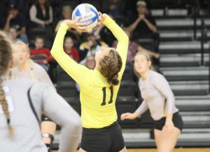 WLU volleyball faces tough MEC test this weekend