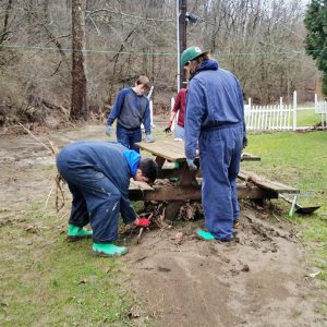 WLU students lend a helping hand with flood relief