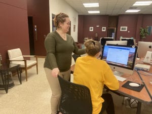 Elbin Library staff prepare for database changes