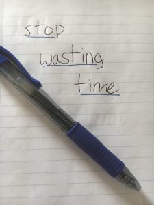 Manage your time wisely: Stop caring 