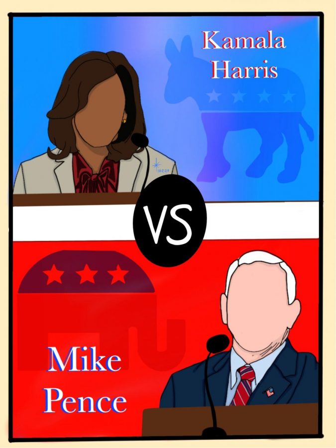 Vice Presidential Debate Illustration