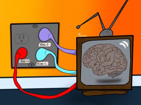 Illustration for the ADHD awareness month story