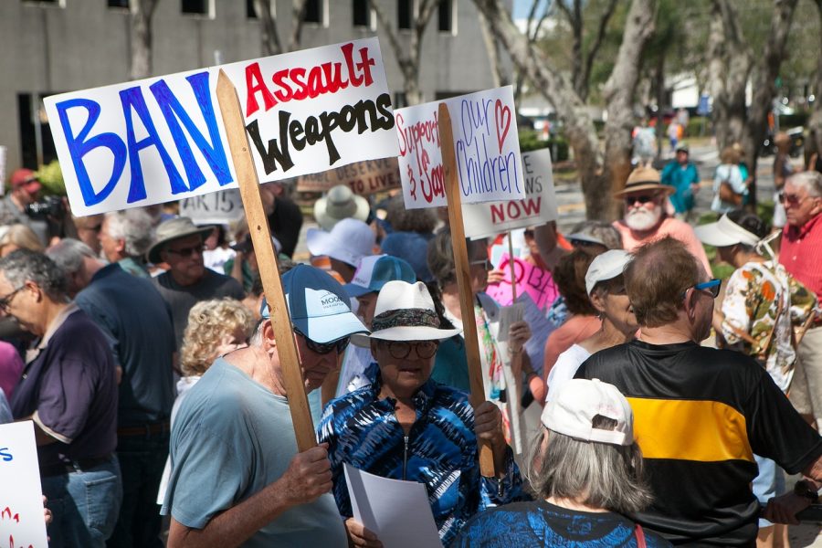 A riot to ban assault weapons