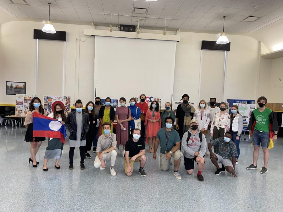 Students who attended the International Culture Fair.