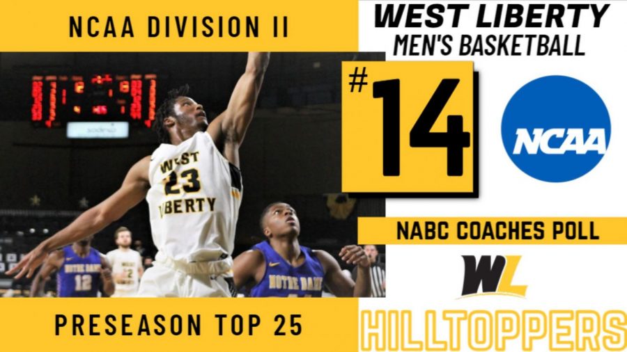 West Liberty Men’s Basketball ranked #14 in the NABC coaches poll