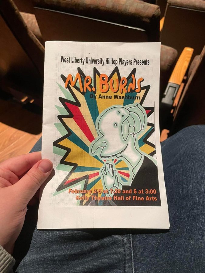 Mr. Burns A Post Electric Play Playbill