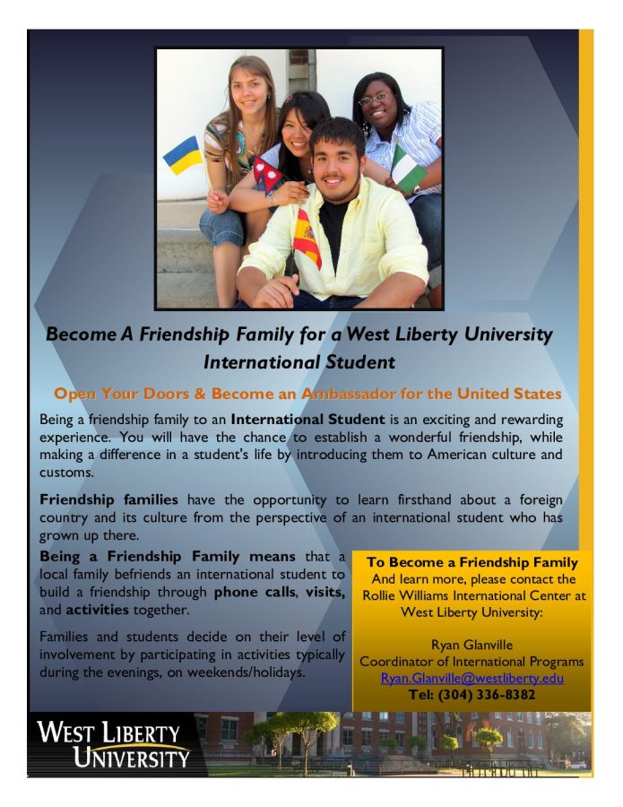 WLU friendship family program for international students