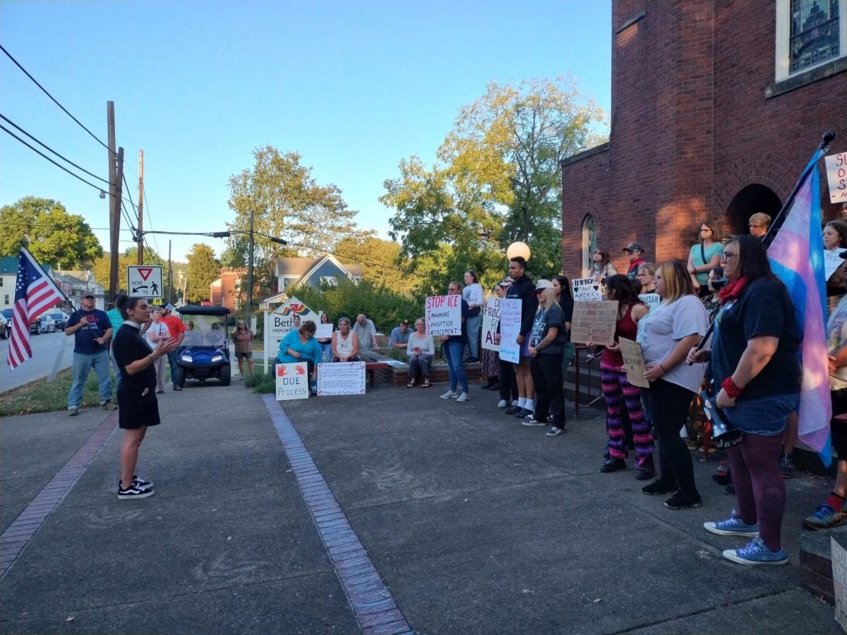 WLU Students Say No to ICE at Campus Protest