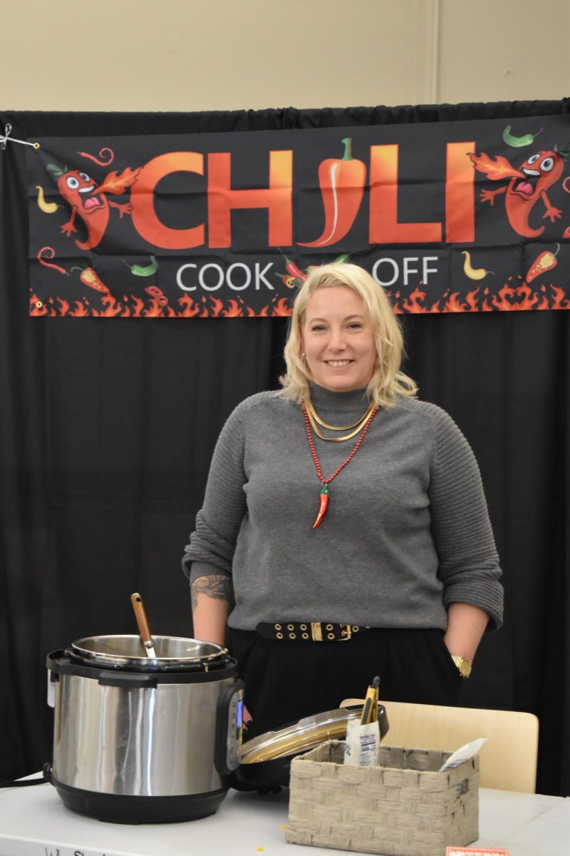 Lisa McGee was the 5th place winner with her "no-name chili"