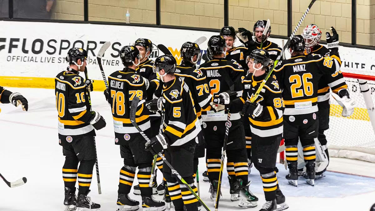 The Wheeling Nailers play at WesBanco Arena